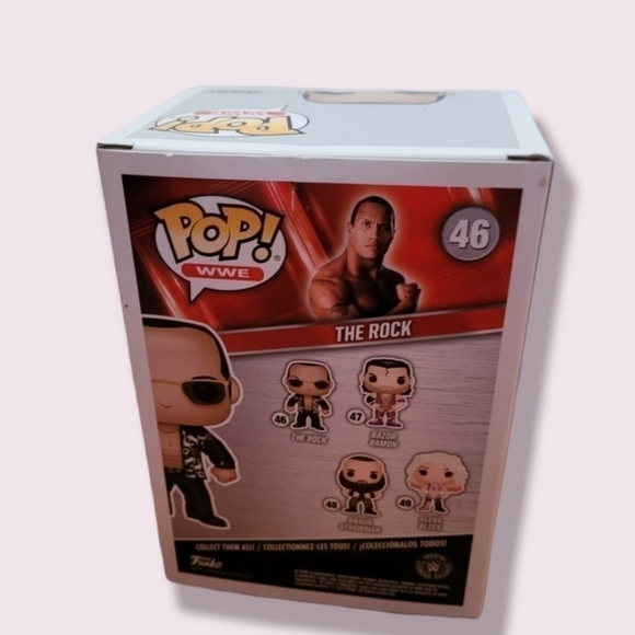WWE THE ROCK Funko POP # 46 - Picture 5 of 15